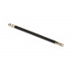 Фіксатор-розпірка для ніг Liebe Seele Black Organosilicon Spreader Bar, екошкіра Фіксатор-розпірка для ніг Liebe Seele Black Organosilicon Spreader Bar, екошкіра
