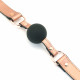 Кляп Liebe Seele Rose Gold Memory Ball Gag Кляп Liebe Seele Rose Gold Memory Ball Gag