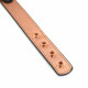 Нашийник із затискачами для сосків Liebe Seele Rose Gold Memory Collar with Nipple Clamps, шкіра Нашийник із затискачами для сосків Liebe Seele Rose Gold Memory Collar with Nipple Clamps, шкіра
