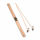 Нашийник із затискачами для сосків Liebe Seele Rose Gold Memory Collar with Nipple Clamps, шкіра Нашийник із затискачами для сосків Liebe Seele Rose Gold Memory Collar with Nipple Clamps, шкіра