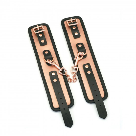 Наручники Liebe Seele Rose Gold Memory Wrist Cuff, натуральна шкіра, золото рожеве Наручники Liebe Seele Rose Gold Memory Wrist Cuff, натуральна шкіра, золото рожеве