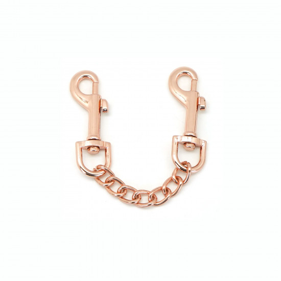 Наручники Liebe Seele Rose Gold Memory Wrist Cuff, натуральна шкіра, золото рожеве Наручники Liebe Seele Rose Gold Memory Wrist Cuff, натуральна шкіра, золото рожеве