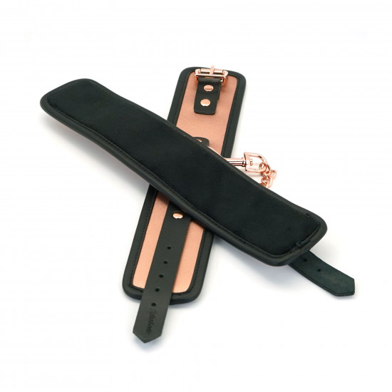 Поножі Liebe Seele Rose Gold Memory Ankle Cuffs, натуральна шкіра, рожеве золото Поножі Liebe Seele Rose Gold Memory Ankle Cuffs, натуральна шкіра, рожеве золото