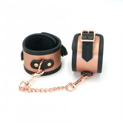 Поножі Liebe Seele Rose Gold Memory Ankle Cuffs, натуральна шкіра, рожеве золото