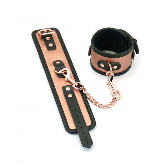 Поножі Liebe Seele Rose Gold Memory Ankle Cuffs, натуральна шкіра, рожеве золото Поножі Liebe Seele Rose Gold Memory Ankle Cuffs, натуральна шкіра, рожеве золото