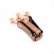 Хрестовина для фіксації Liebe Seele Rose Gold Memory Hog Tie, натуральна шкіра, рожеве золото Хрестовина для фіксації Liebe Seele Rose Gold Memory Hog Tie, натуральна шкіра, рожеве золото