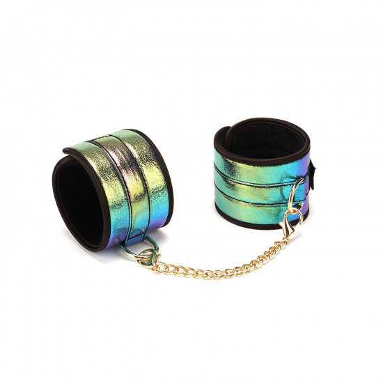 БДСМ-набір Liebe Seele Vivid Rainbow 8 Pieces Set, 8 аксесуарів, екошкіра на оксамитовій основі БДСМ-набір Liebe Seele Vivid Rainbow 8 Pieces Set, 8 аксесуарів, екошкіра на оксамитовій основі