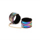 БДСМ-набір Liebe Seele Vivid Rainbow 8 Pieces Set, 8 аксесуарів, екошкіра на оксамитовій основі БДСМ-набір Liebe Seele Vivid Rainbow 8 Pieces Set, 8 аксесуарів, екошкіра на оксамитовій основі