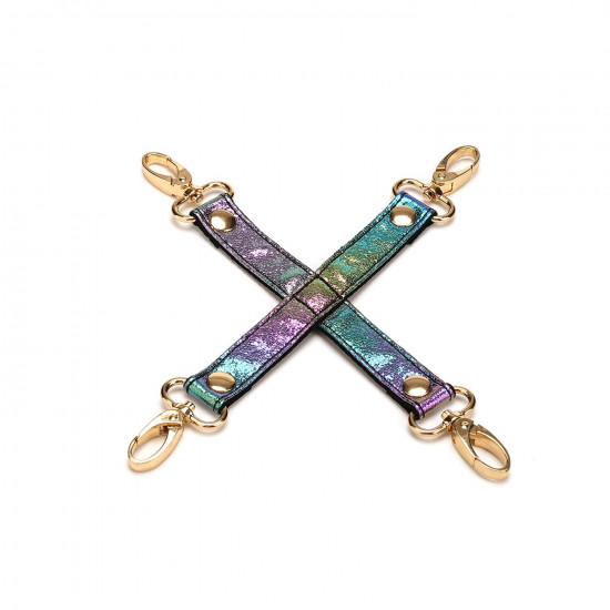 БДСМ-набір Liebe Seele Vivid Rainbow 8 Pieces Set, 8 аксесуарів, екошкіра на оксамитовій основі БДСМ-набір Liebe Seele Vivid Rainbow 8 Pieces Set, 8 аксесуарів, екошкіра на оксамитовій основі