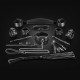 Набор Liebe Seele Temptation Bondage 8pcs Kit, фиксаторы, ошейник с поводком, кляп, флоггер, маска Набор Liebe Seele Temptation Bondage 8pcs Kit, фиксаторы, ошейник с поводком, кляп, флоггер, маска
