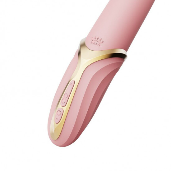 Вібратор Zalo – EVE Sakura Pink, вібрація + ротація, імітація язичка, підігрів до 39 °C Вібратор Zalo – EVE Sakura Pink, вібрація + ротація, імітація язичка, підігрів до 39 °C