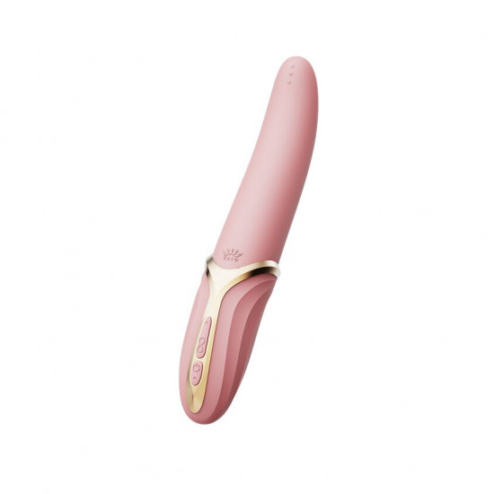 Вібратор Zalo – EVE Sakura Pink, вібрація + ротація, імітація язичка, підігрів до 39 °C Вібратор Zalo – EVE Sakura Pink, вібрація + ротація, імітація язичка, підігрів до 39 °C