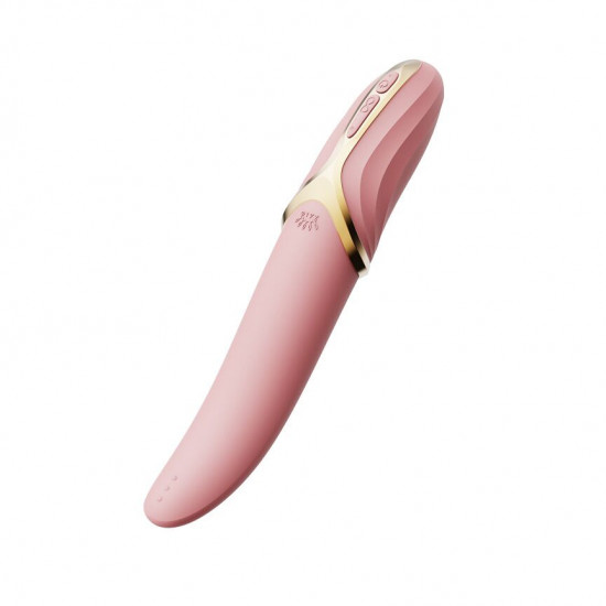 Вібратор Zalo – EVE Sakura Pink, вібрація + ротація, імітація язичка, підігрів до 39 °C Вібратор Zalo – EVE Sakura Pink, вібрація + ротація, імітація язичка, підігрів до 39 °C