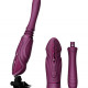 Компактна смарт секс-машина Zalo – Sesh Velvet Purple, 2 насадки, пульт ДК, кристал Swarovski Компактна смарт секс-машина Zalo – Sesh Velvet Purple, 2 насадки, пульт ДК, кристал Swarovski
