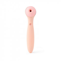 Вакуумний стимулятор з вібратором KISSTOY Polly Max Pink