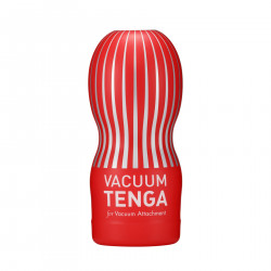 Вакуумна насадка Tenga VACUUM MAX + мастурбатор Tenga Vacuum Cup, 5 режимів роботи