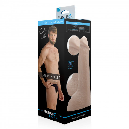 Фалоімітатор Fleshjack Boys: Colby Keller Dildo, за зліпком пеніса порноактора Фалоімітатор Fleshjack Boys: Colby Keller Dildo, за зліпком пеніса порноактора