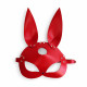 Шкіряна маска Зайчика Art of Sex - Bunny mask, колір Червоний Шкіряна маска Зайчика Art of Sex - Bunny mask, колір Червоний