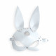 Шкіряна маска Зайчика Art of Sex - Bunny mask, колір Білий Шкіряна маска Зайчика Art of Sex - Bunny mask, колір Білий