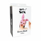 Шкіряна маска Зайчика Art of Sex - Bunny mask, колір Білий Шкіряна маска Зайчика Art of Sex - Bunny mask, колір Білий