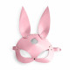 Шкіряна маска Зайчика Art of Sex - Bunny mask, колір Рожевий Шкіряна маска Зайчика Art of Sex - Bunny mask, колір Рожевий