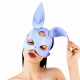 Шкіряна маска Зайчика Art of Sex - Bunny mask, колір Лавандовий Шкіряна маска Зайчика Art of Sex - Bunny mask, колір Лавандовий