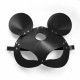 Шкіряна маска мишки Art of Sex - Mouse Mask, колір Чорний Шкіряна маска мишки Art of Sex - Mouse Mask, колір Чорний