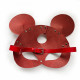 Шкіряна маска мишки Art of Sex - Mouse Mask, колір Червоний Шкіряна маска мишки Art of Sex - Mouse Mask, колір Червоний