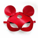 Шкіряна маска мишки Art of Sex - Mouse Mask, колір Червоний Шкіряна маска мишки Art of Sex - Mouse Mask, колір Червоний