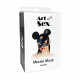 Шкіряна маска мишки Art of Sex - Mouse Mask, колір Лавандовий Шкіряна маска мишки Art of Sex - Mouse Mask, колір Лавандовий