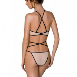 Комплект білизни Passion CHIKA SET, XXL/XXXL, cream, топ, трусики