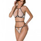 Комплект білизни Passion CHIKA SET, XXL/XXXL, cream, топ, трусики Комплект білизни Passion CHIKA SET, XXL/XXXL, cream, топ, трусики