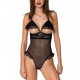 Еротичне боді Passion DOLLY BODY, XXL/XXXL, black, з відкритими чашками Еротичне боді Passion DOLLY BODY, XXL/XXXL, black, з відкритими чашками
