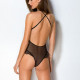 Еротичне боді Passion DOLLY BODY, XXL/XXXL, black, з відкритими чашками Еротичне боді Passion DOLLY BODY, XXL/XXXL, black, з відкритими чашками