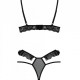Еротичний комплект Passion DOLLY SET, S/M, black, з відкритими чашками Еротичний комплект Passion DOLLY SET, S/M, black, з відкритими чашками