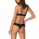 Еротичний комплект Passion DOLLY SET, XXL/XXXL, black, з відкритими чашками Еротичний комплект Passion DOLLY SET, XXL/XXXL, black, з відкритими чашками