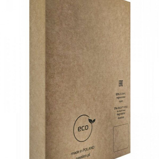 Еротичні колготки-бодістокінг Passion ECO S008 black, з імітацією панчіх та пояса Еротичні колготки-бодістокінг Passion ECO S008 black, з імітацією панчіх та пояса