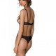 Еротичне боді Passion MARINA BODY, L/XL, beige, з відкритими чашками Еротичне боді Passion MARINA BODY, L/XL, beige, з відкритими чашками