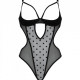 Еротичне боді Passion MARINA BODY, L/XL, black, з відкритими чашками Еротичне боді Passion MARINA BODY, L/XL, black, з відкритими чашками