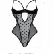 Еротичне боді Passion MARINA BODY, L/XL, black, з відкритими чашками Еротичне боді Passion MARINA BODY, L/XL, black, з відкритими чашками