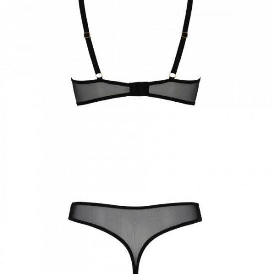 Еротичне боді Passion MARINA BODY, XXL/XXXL, black, з відкритими чашками Еротичне боді Passion MARINA BODY, XXL/XXXL, black, з відкритими чашками