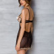 Еротичний пеньюар Passion MARINA CHEMISE, S/M, beige Еротичний пеньюар Passion MARINA CHEMISE, S/M, beige