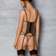 Корсет Passion MARINA CORSET, XXL/XXXL, beige, з відкритими чашками Корсет Passion MARINA CORSET, XXL/XXXL, beige, з відкритими чашками