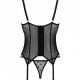 Корсет Passion MARINA CORSET, S/M, black, з відкритими чашками Корсет Passion MARINA CORSET, S/M, black, з відкритими чашками