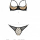 Еротичний комплект Passion MARINA SET WITH OPEN BRA, L/XL, beige, відкриті чашки Еротичний комплект Passion MARINA SET WITH OPEN BRA, L/XL, beige, відкриті чашки