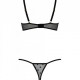 Еротичний комплект Passion MARINA SET WITH OPEN BRA, XXL/XXXL, black, відкриті чашки Еротичний комплект Passion MARINA SET WITH OPEN BRA, XXL/XXXL, black, відкриті чашки