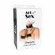 Шкіряний чокер з манжетами Art of Sex - Leather Chezarro Шкіряний чокер з манжетами Art of Sex - Leather Chezarro