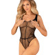 Еротичне боді з доступом Obsessive B336 crotchless teddy S/M/L Еротичне боді з доступом Obsessive B336 crotchless teddy S/M/L
