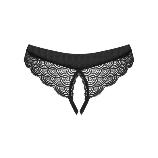 Трусики з доступом Obsessive Chemeris crotchless panties XS/S Трусики з доступом Obsessive Chemeris crotchless panties XS/S