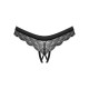 Трусики з доступом Obsessive Chemeris crotchless panties XL/2XL Трусики з доступом Obsessive Chemeris crotchless panties XL/2XL